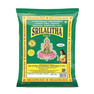 Sri Lalitha Sona Masoori Rice, 22 kg